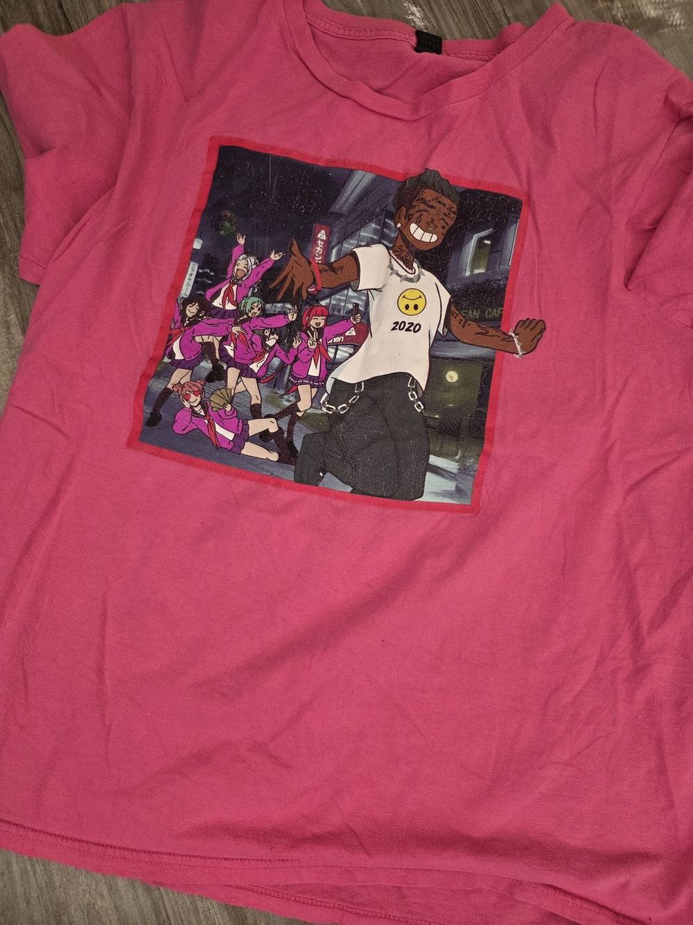 Hot Pink Graphic Tee ☆ Lil Uzi VERT
